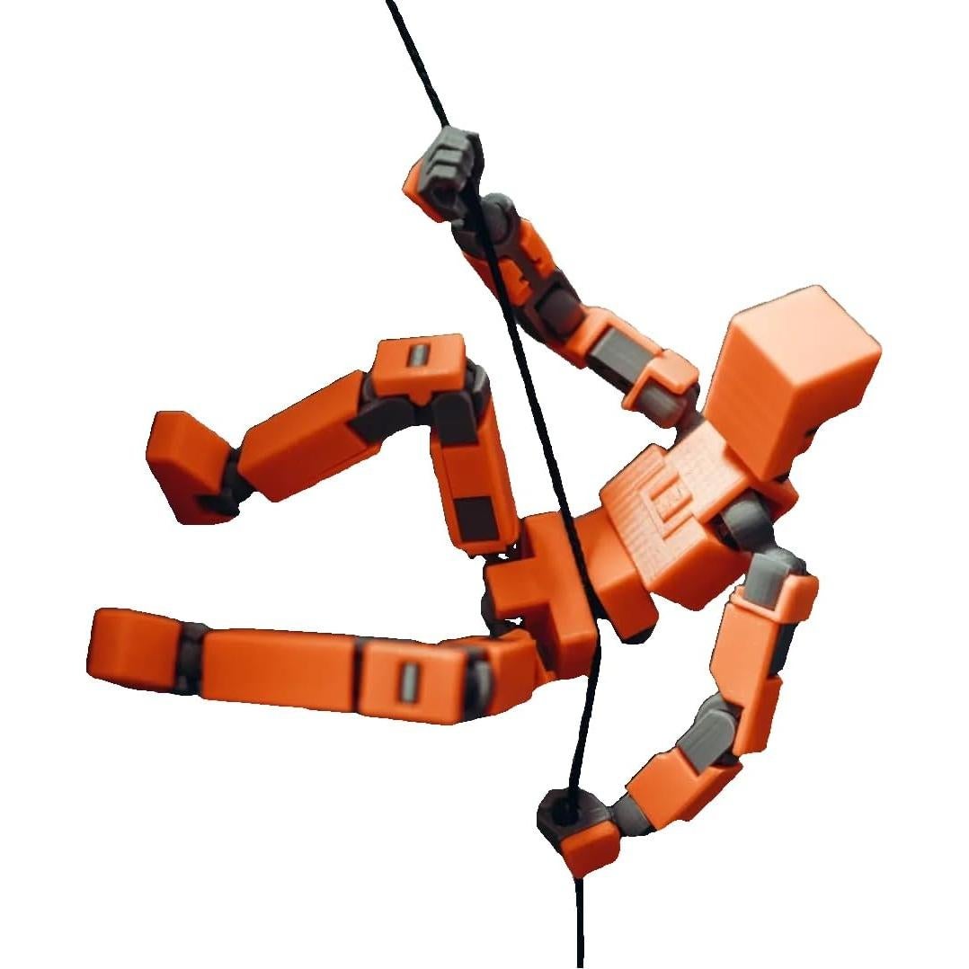 Figura Articulada Posable Naranja LUCKY 13 14 cm