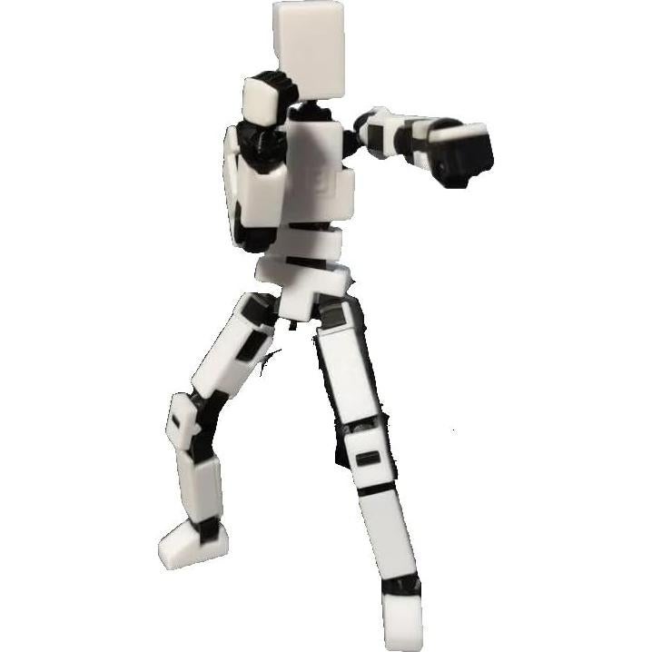 Figura Articulada Posable Naranja LUCKY 13 14 cm