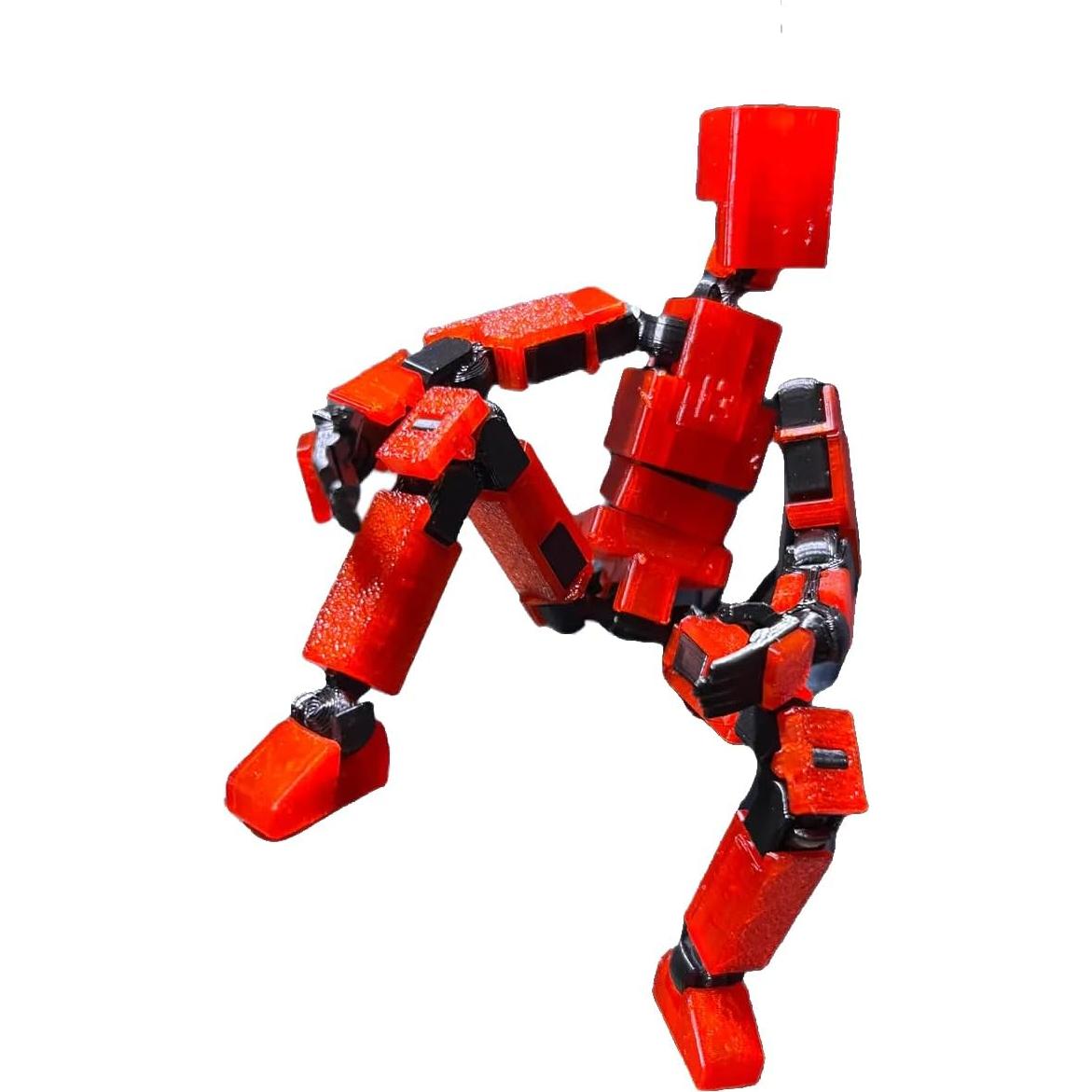 Figura Articulada Posable Naranja LUCKY 13 14 cm