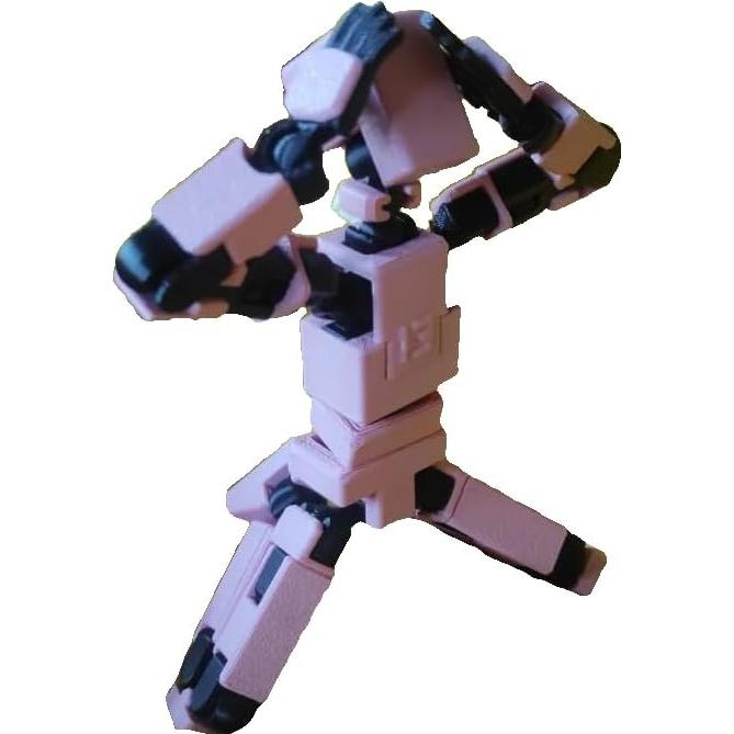 Figura Articulada Posable Naranja LUCKY 13 14 cm