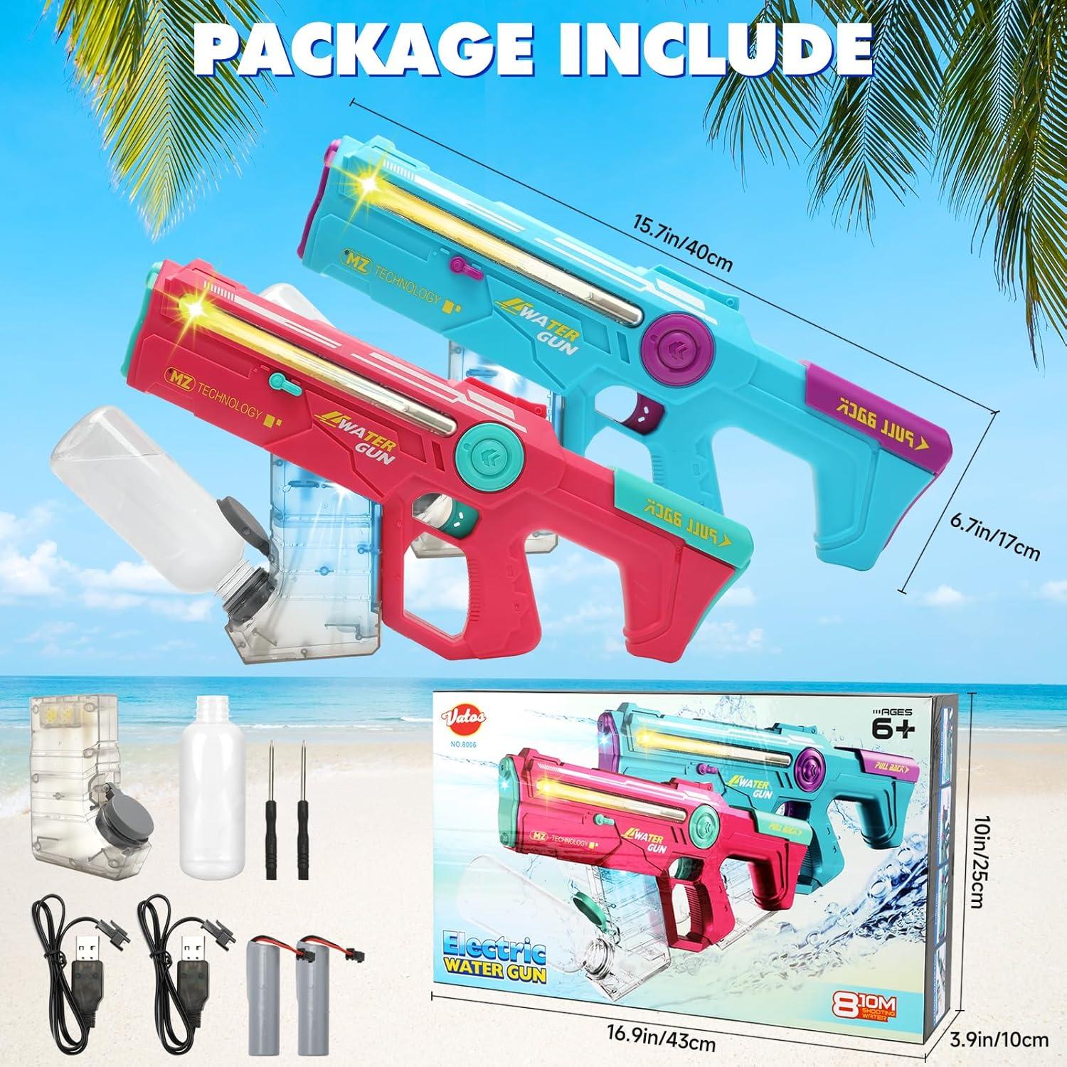 Pistola de Agua Eléctrica VATOS 8006 Doble Modo 1200CC