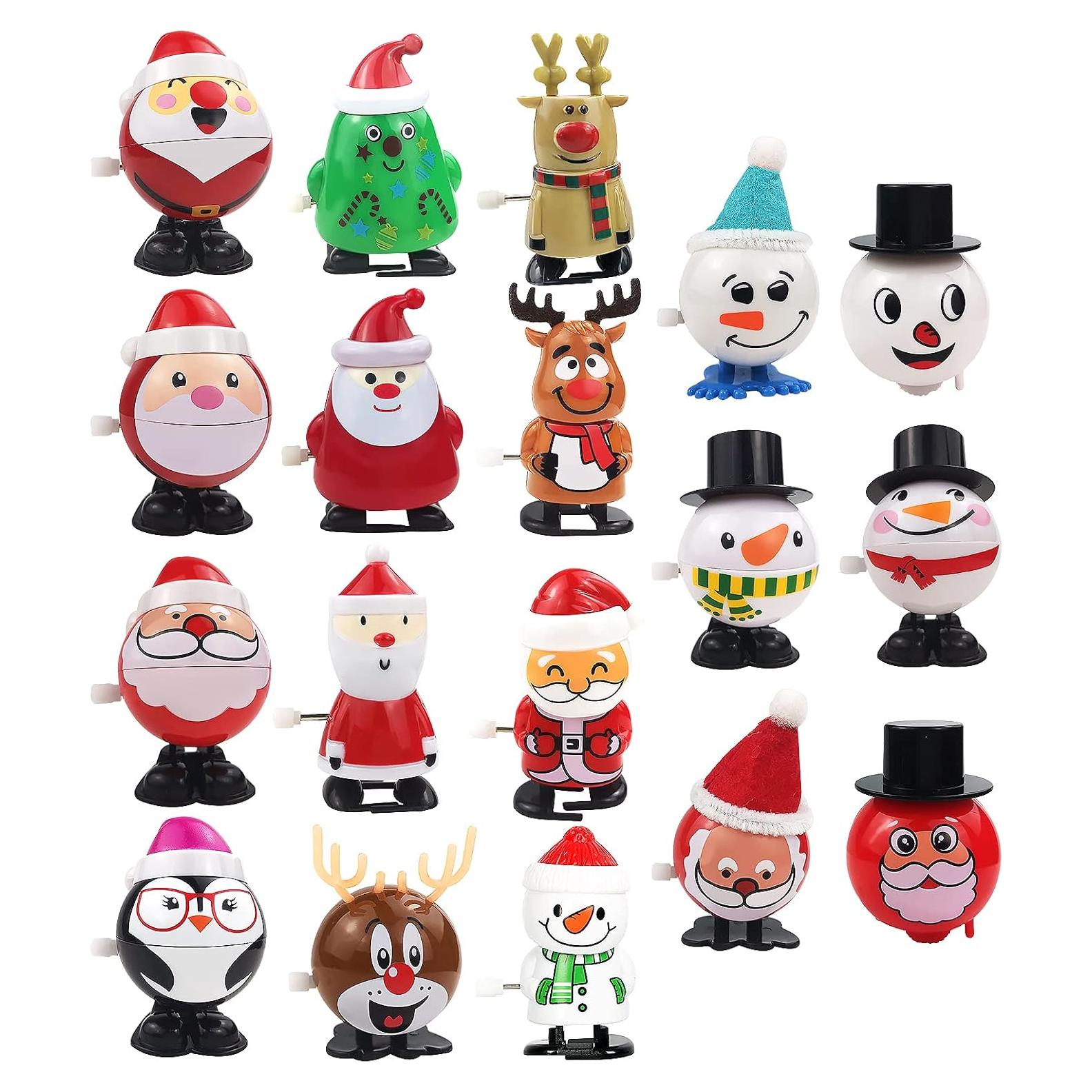 Juguetes de Cuerda de Navidad ZGWJ - 18 Pcs Educativos