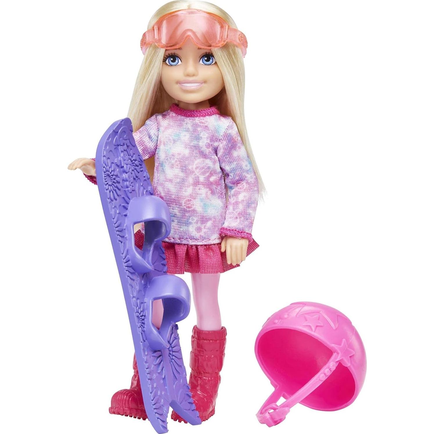 Muñeca Chelsea Barbie Snowboarder con Accesorios - Mattel