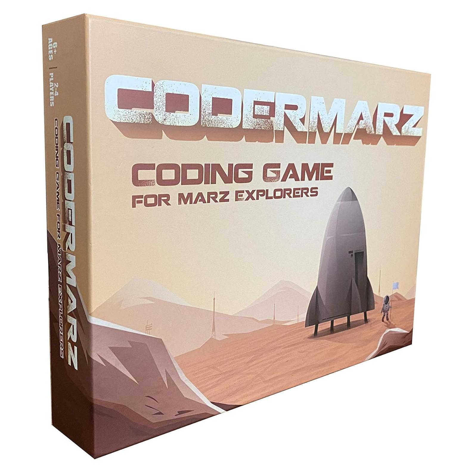 Juego de mesa CoderMarz - Aprendizaje de IA y Marte 6+