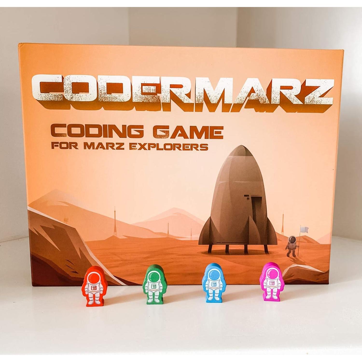 Juego de mesa CoderMarz - Aprendizaje de IA y Marte 6+