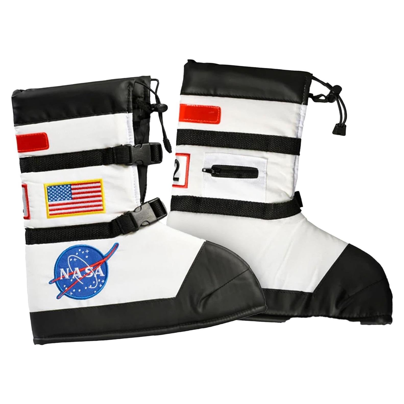 Botas de Astronauta Aeromax Pequeñas con Parches NASA