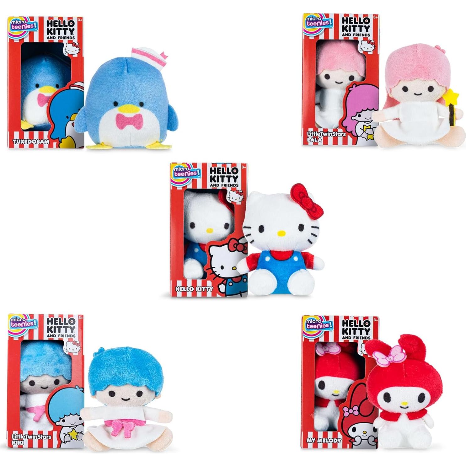 Micro Teenies Hello Kitty 5-Pack Coleccionables 7.62 cm