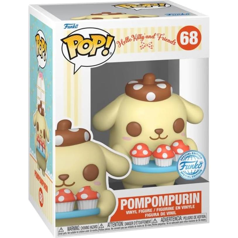 Figura Coleccionable Funko Pop! Pompompurin con Bandeja - Sanrio