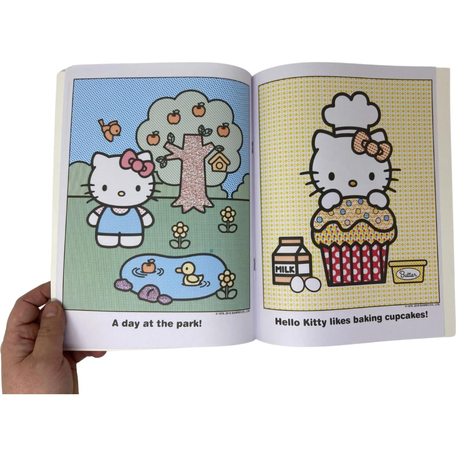 Set de 2 Libros de Pintar con Agua Hello Kitty - 12 Hojas