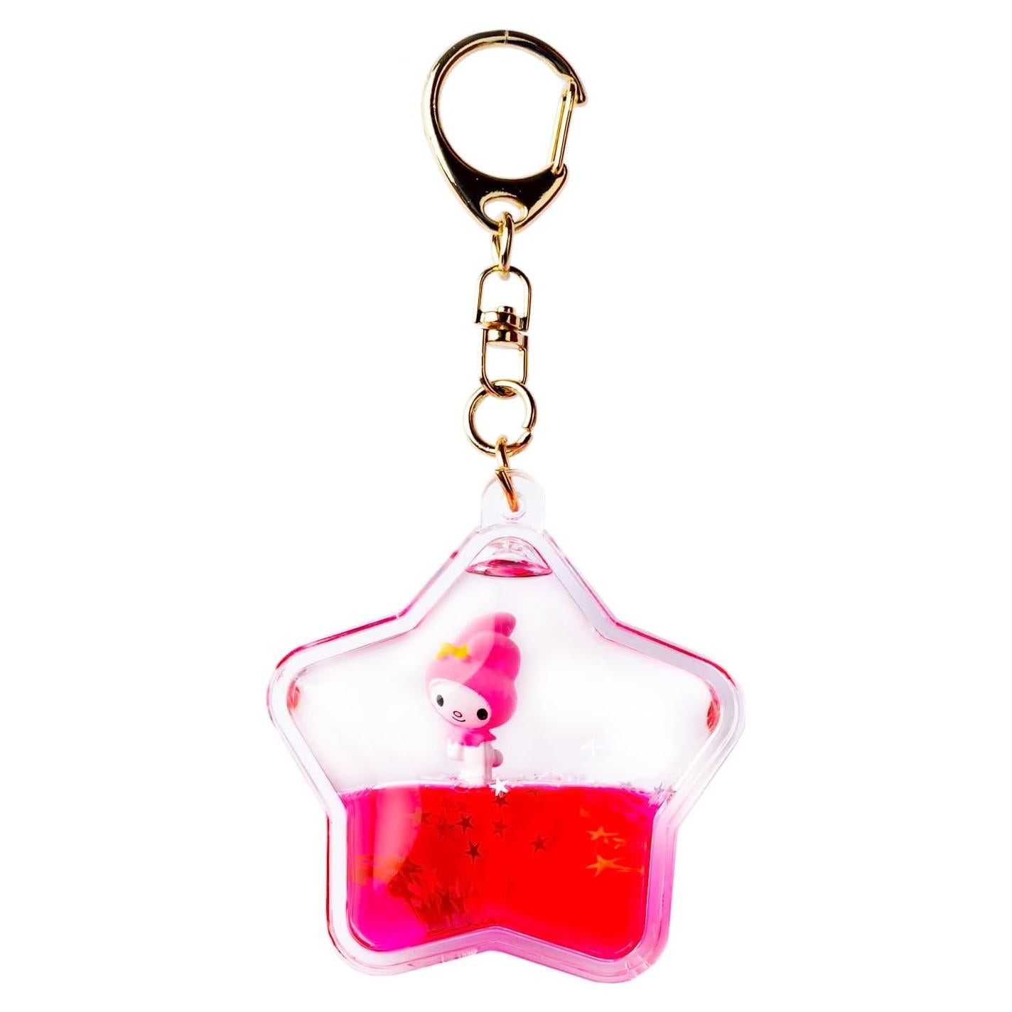 Llavero Clip On Hello Kitty y My Melody - UCC 5x5cm