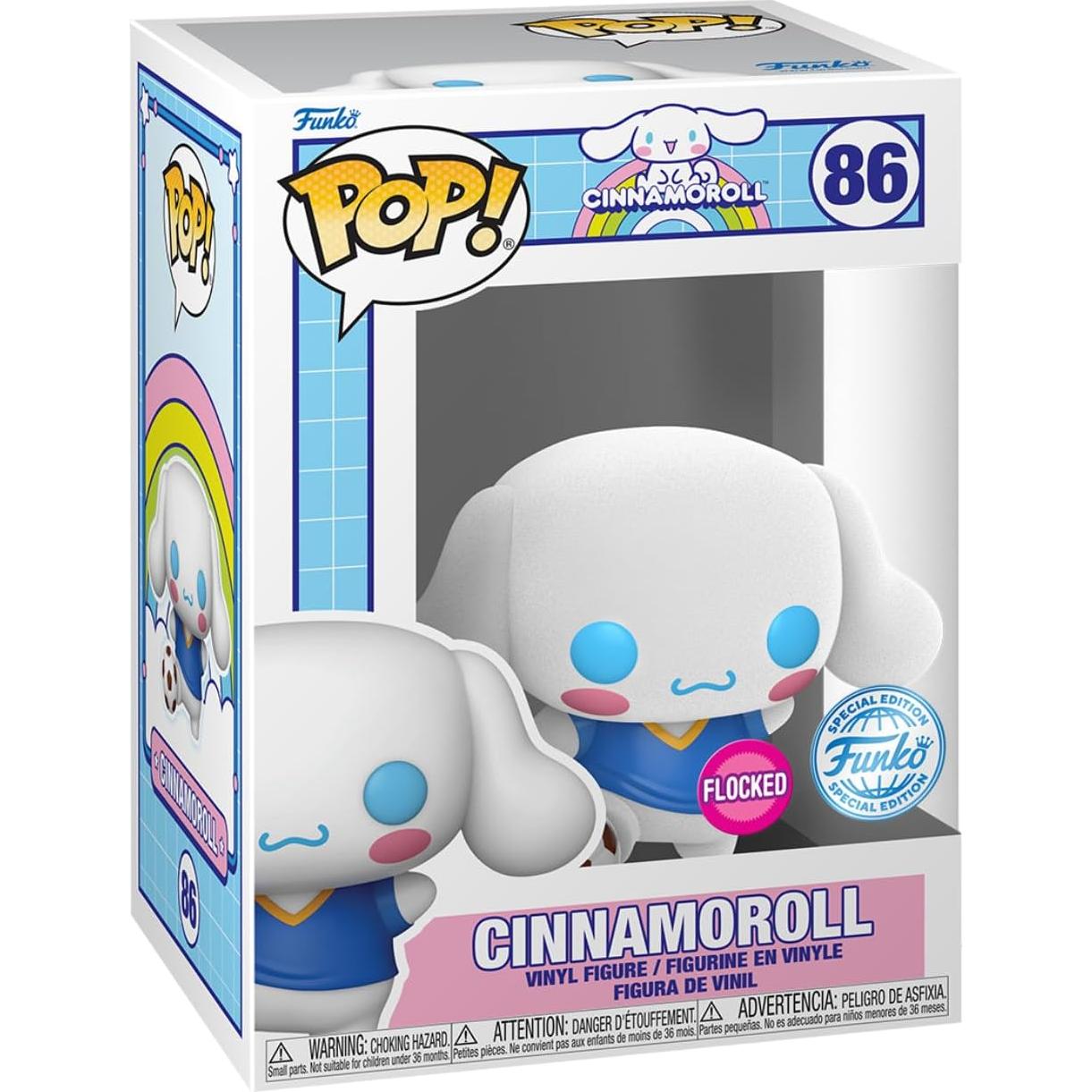 Figura de Vinilo Funko Cinnamoroll con Balón de Fútbol