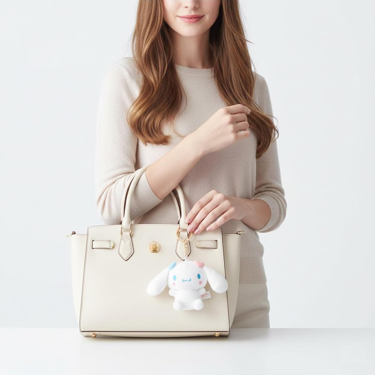 Clip de bolsa de peluche Hello Kitty 11.94cm - Cutie Pompompurin