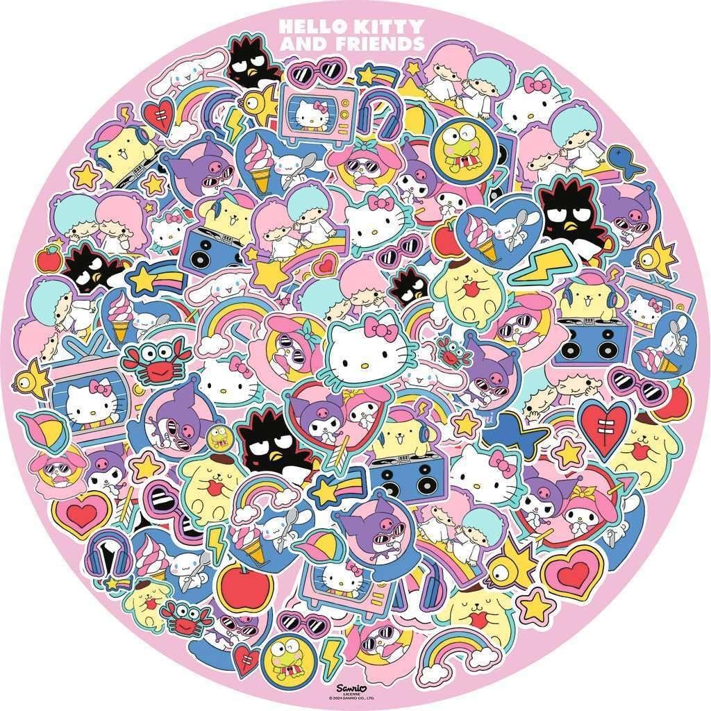 Rompecabezas Redondo 500 Piezas Hello Kitty Ravensburger