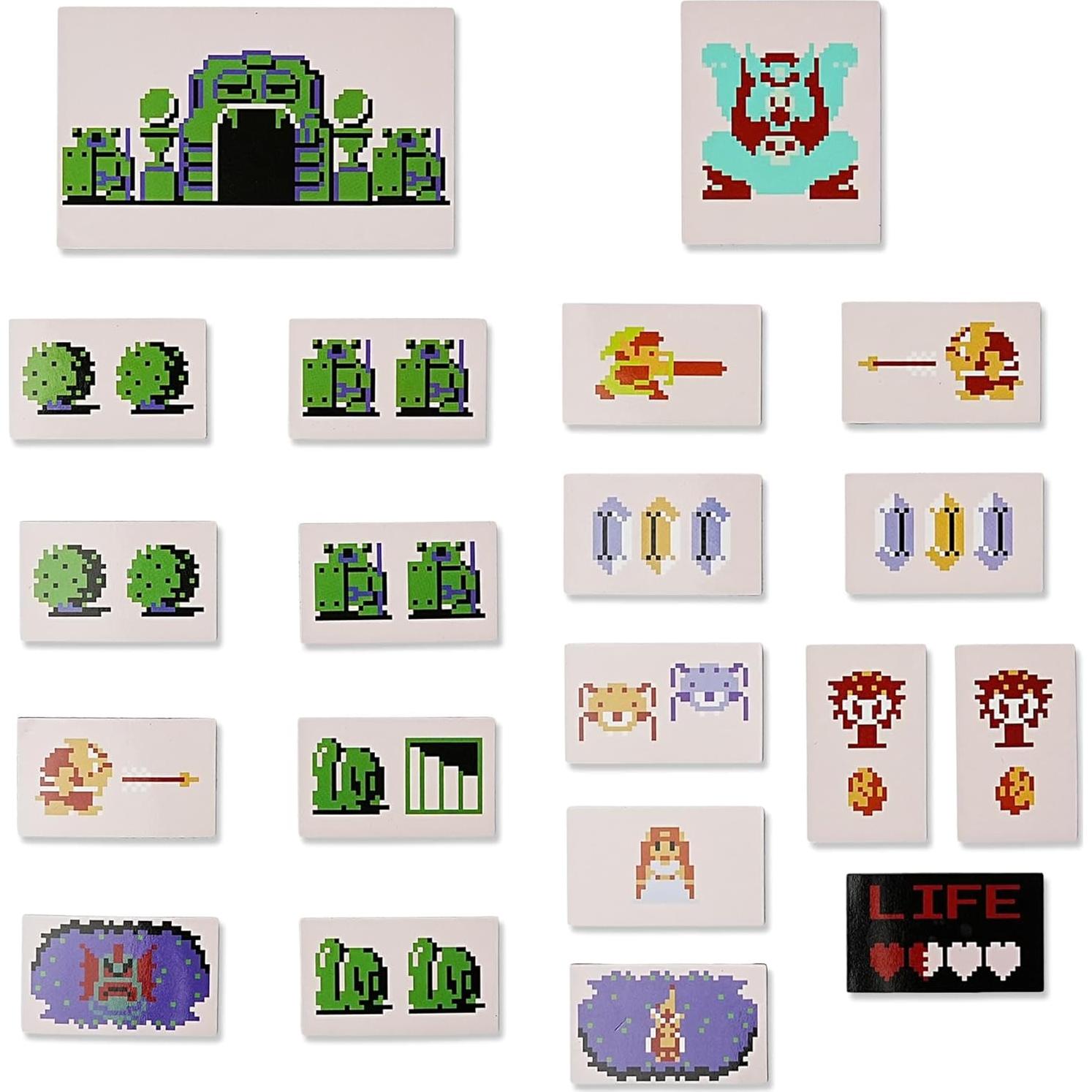 Set de Imanes Retro 8 Bits La Leyenda de Zelda - 20 Piezas