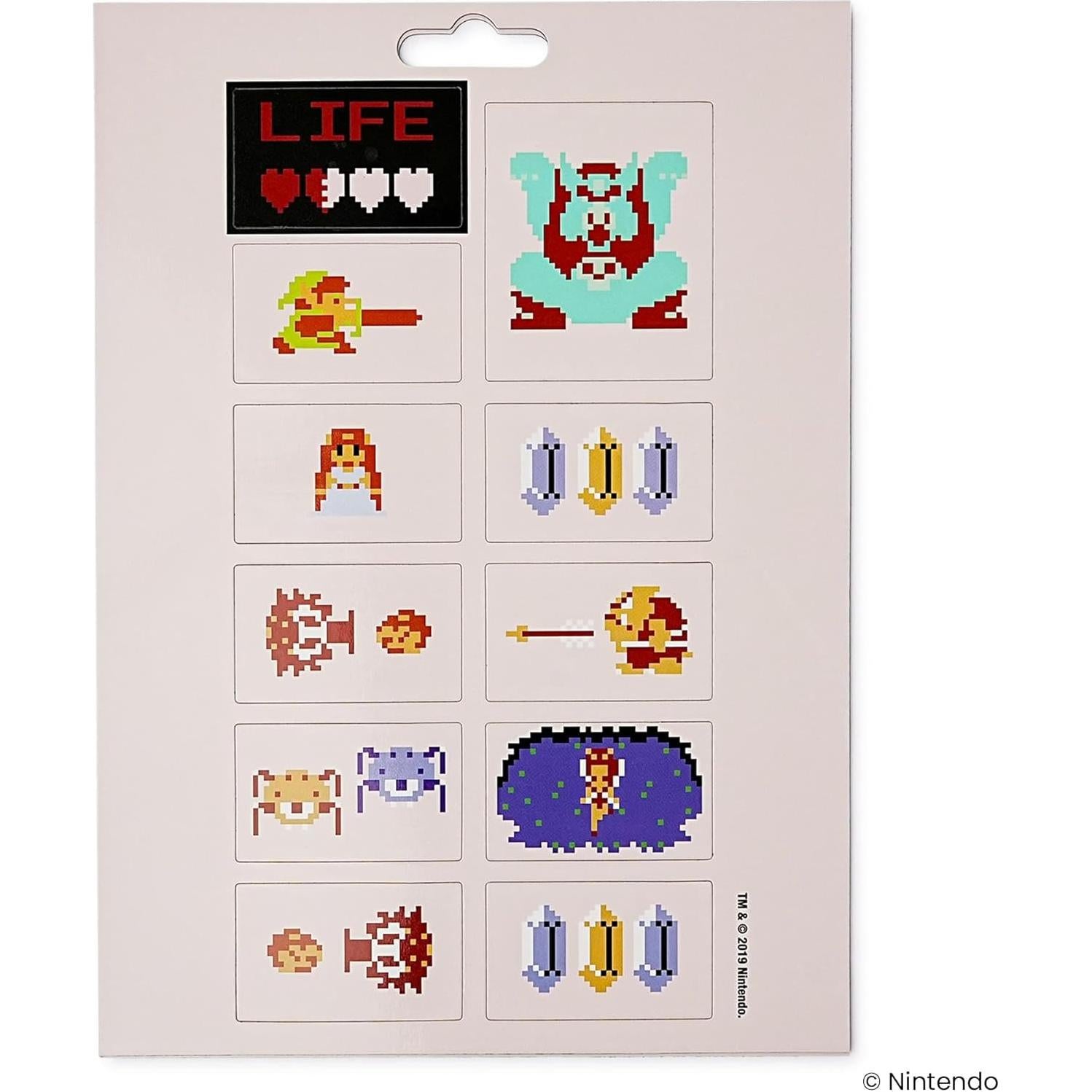 Set de Imanes Retro 8 Bits La Leyenda de Zelda - 20 Piezas