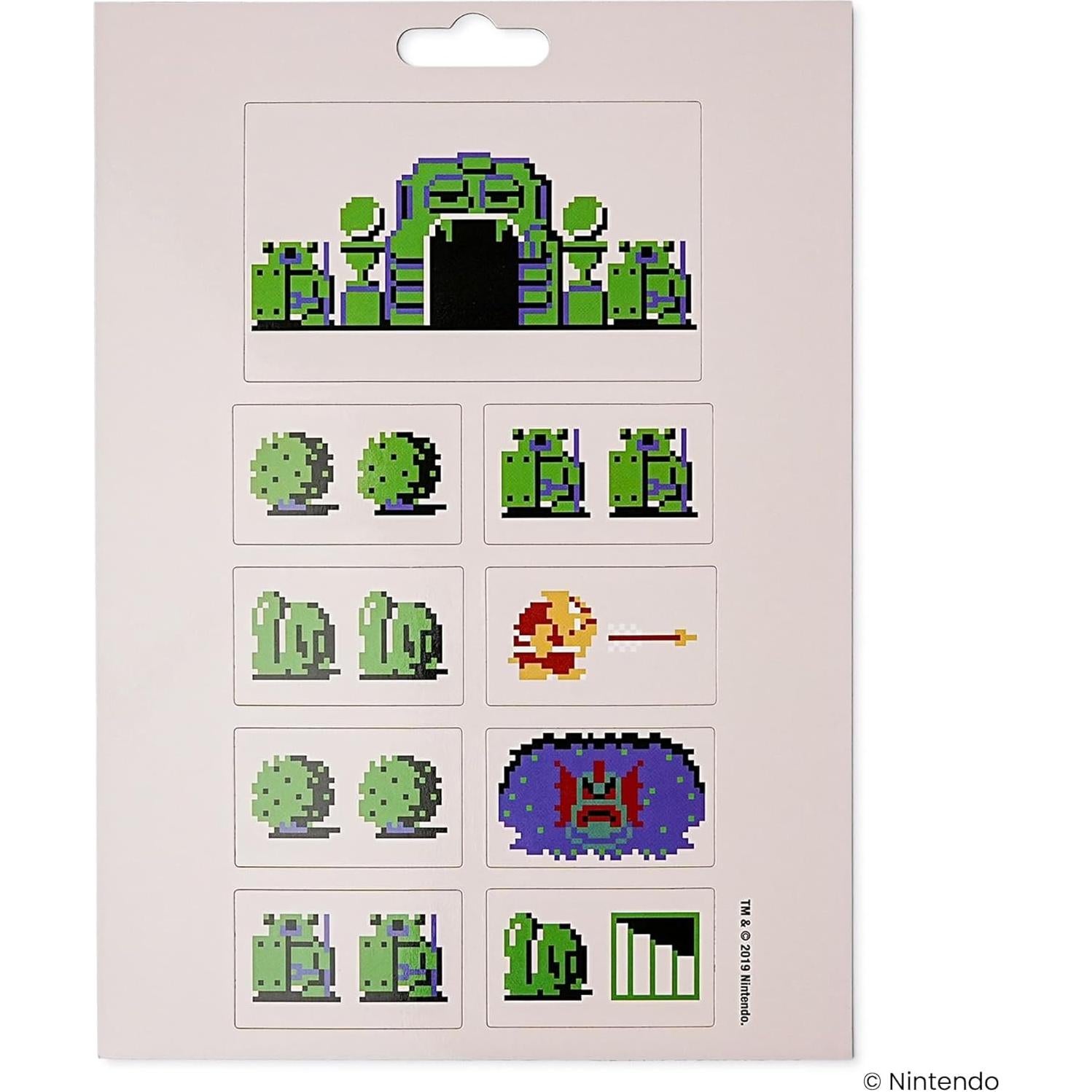 Set de Imanes Retro 8 Bits La Leyenda de Zelda - 20 Piezas