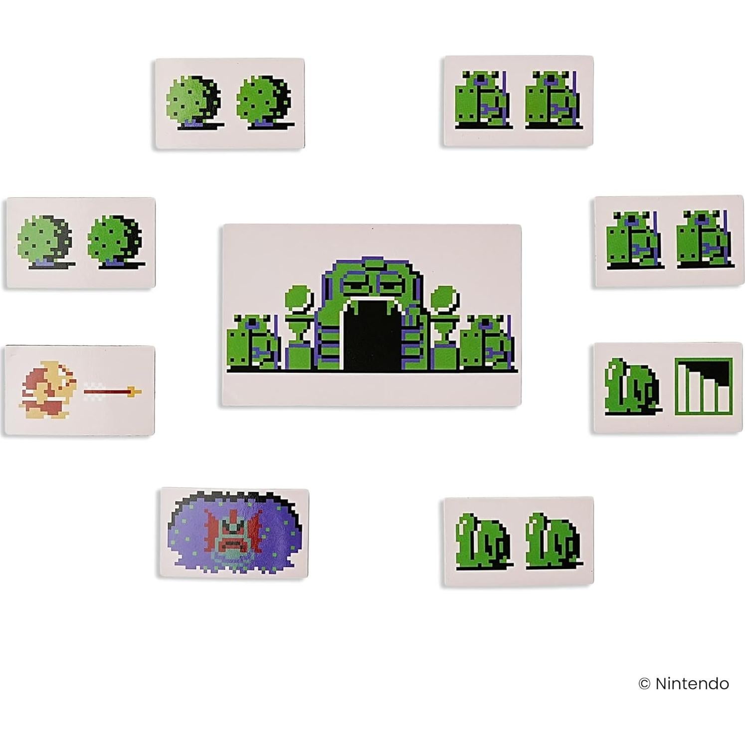 Set de Imanes Retro 8 Bits La Leyenda de Zelda - 20 Piezas