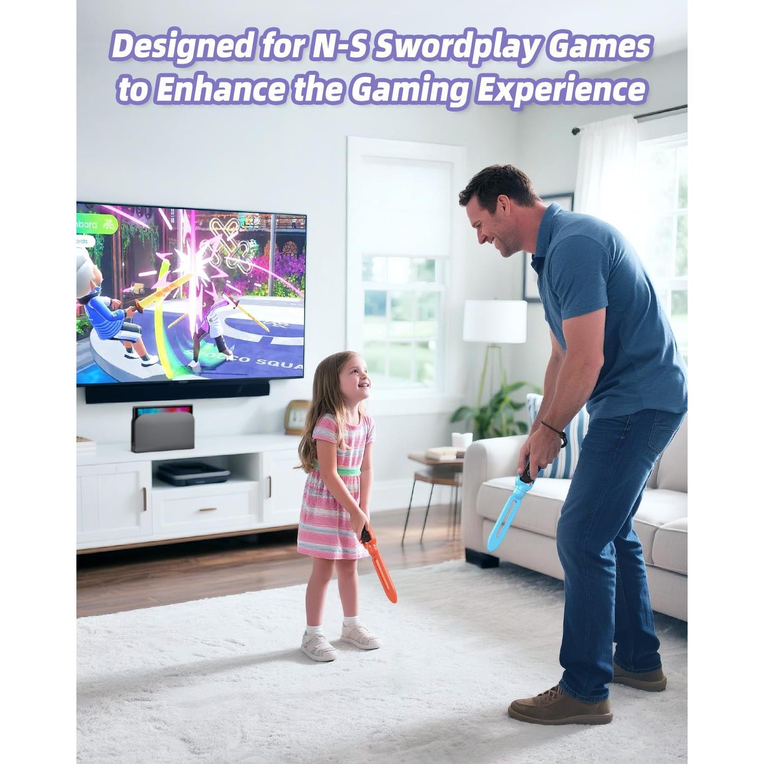 Accesorios de Espada MENEEA para Nintendo Switch 2/1/OLED