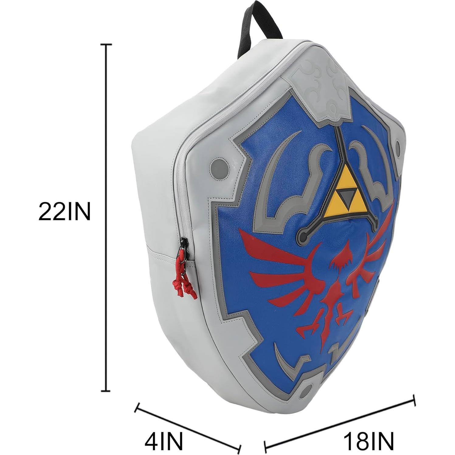 Mochila La Leyenda de Zelda Escudo Hyliano 47x56x10 cm