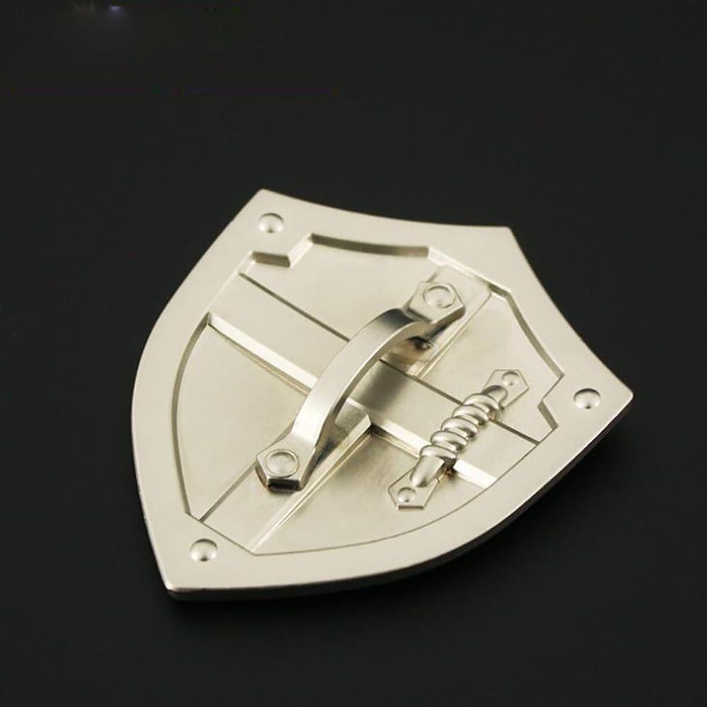 Escudo Hyliano de Metal 7 cm para Figura de Acción Zelda Link