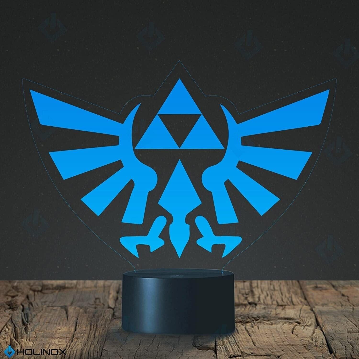 Lámpara Decorativa Triforce Legend of Zelda Holinox 5W