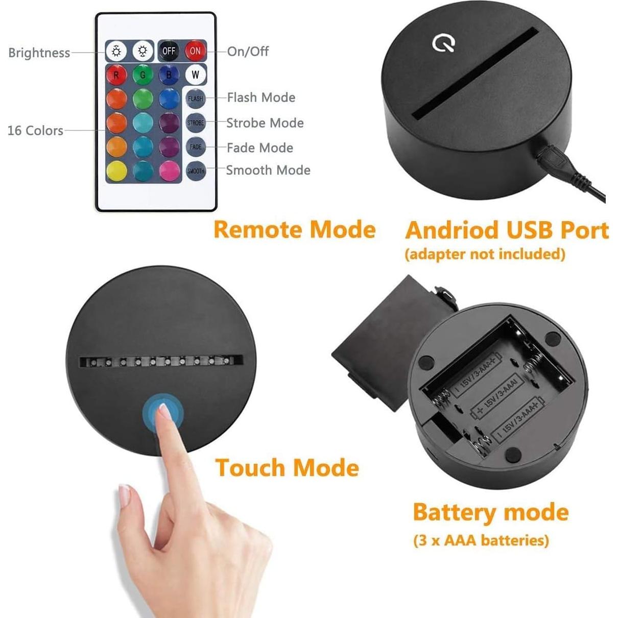 Lámpara Decorativa Triforce Legend of Zelda Holinox 5W