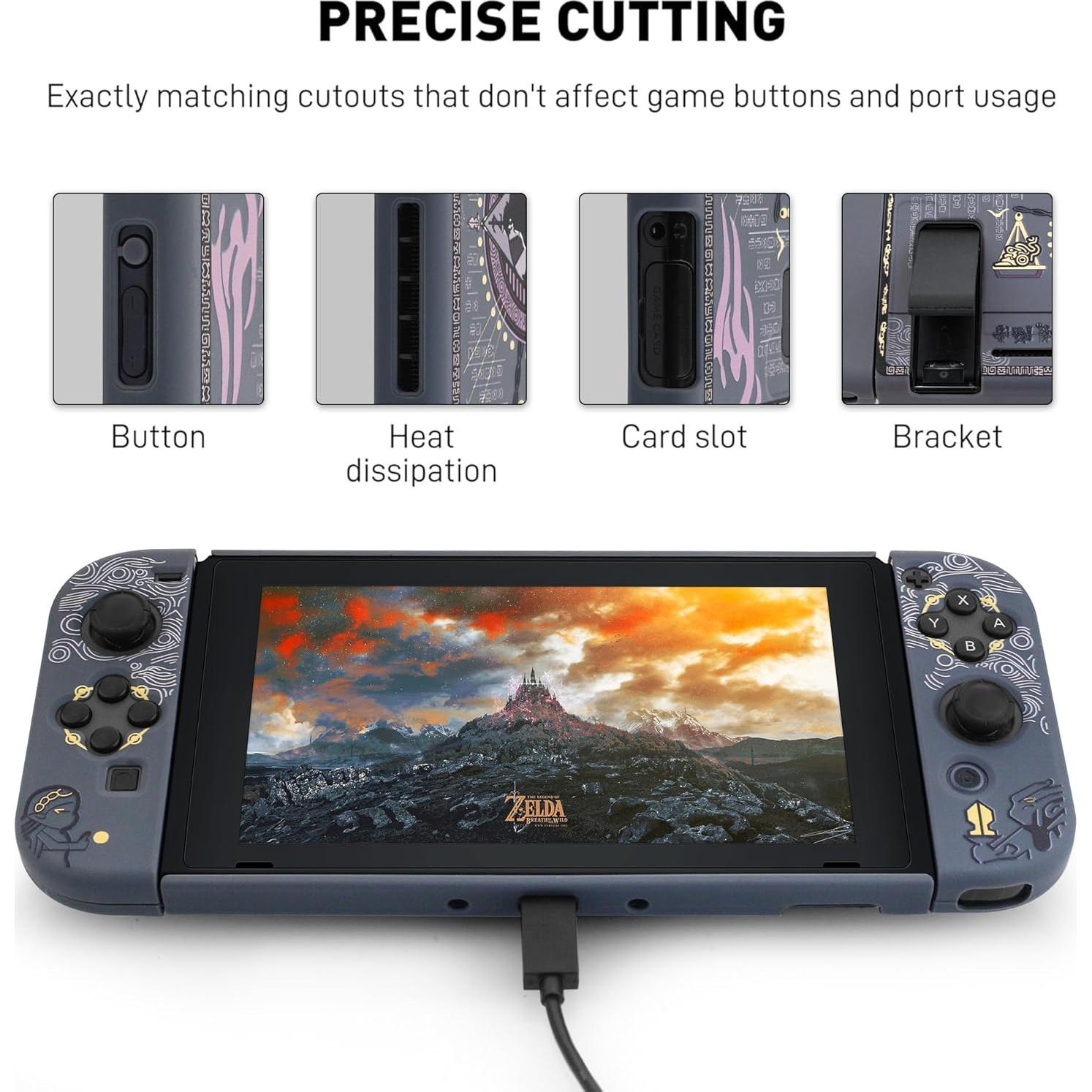 Carcasa Dura RHOTALL para Nintendo Switch Legend of Zelda