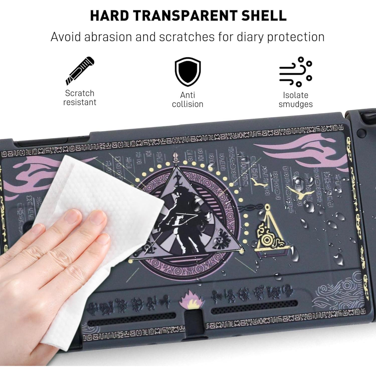 Carcasa Dura RHOTALL para Nintendo Switch Legend of Zelda