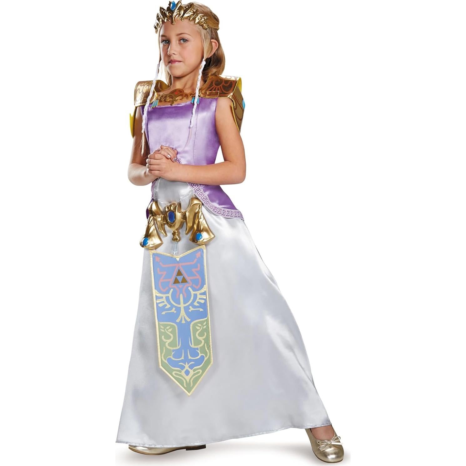 Disfraz Zelda Deluxe Niña 10-12 años - Licencia Oficial