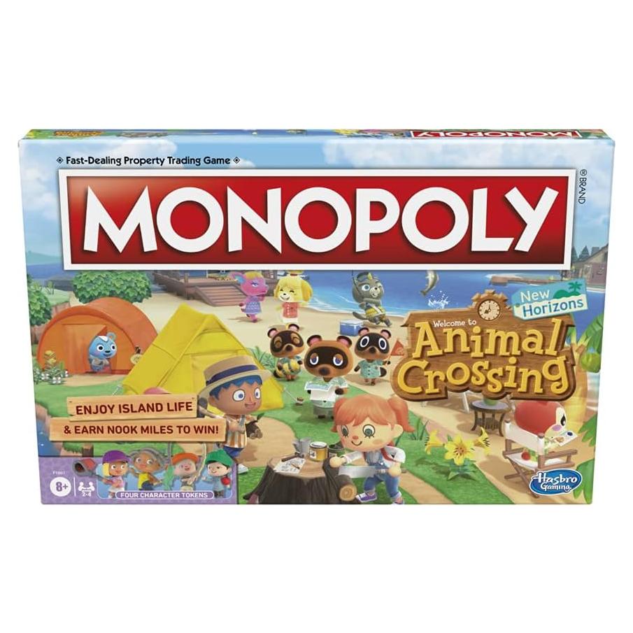 Monopoly Animal Crossing New Horizons - Juego de Mesa para Niños