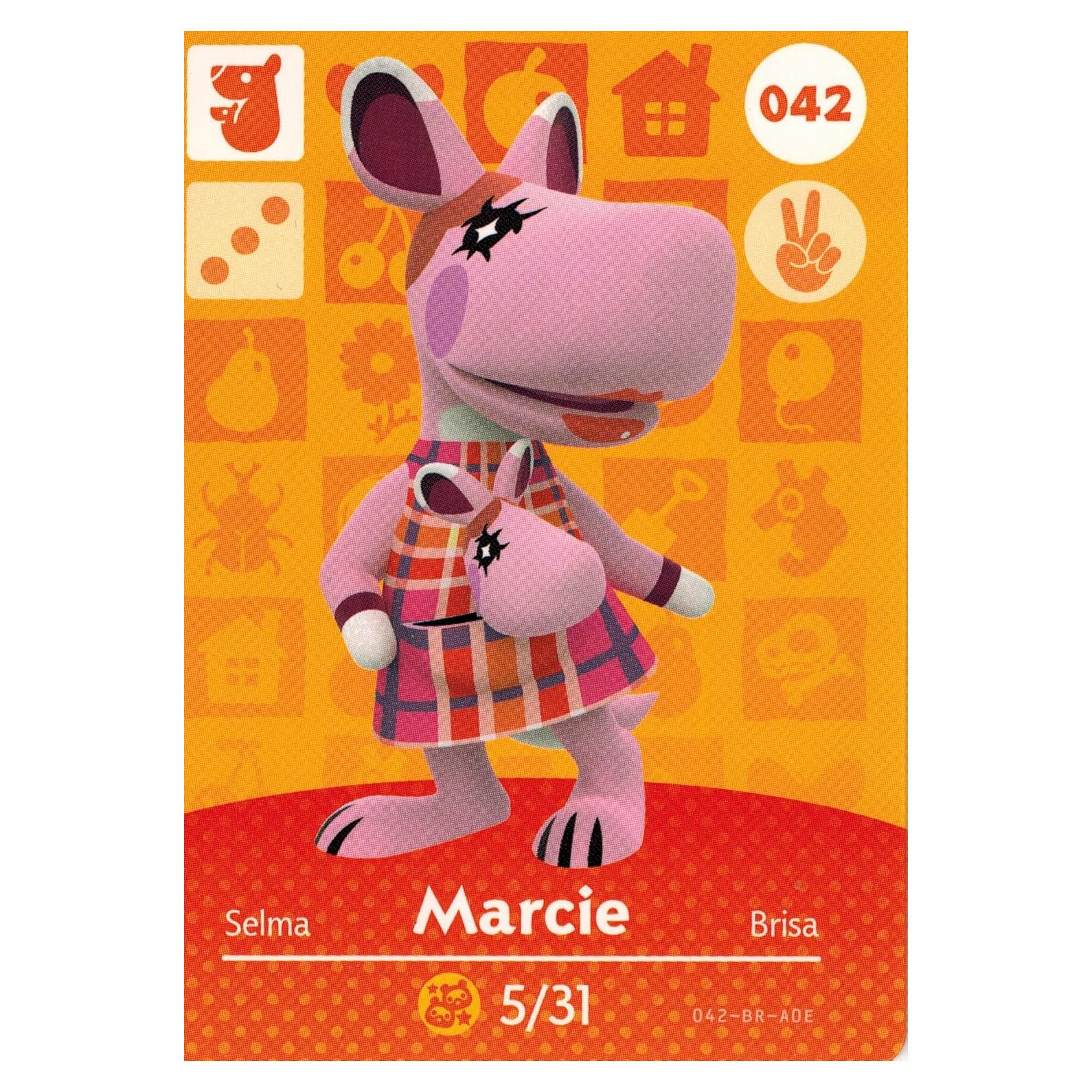 Amiibo Marcie 042/100 Nintendo Animal Crossing
