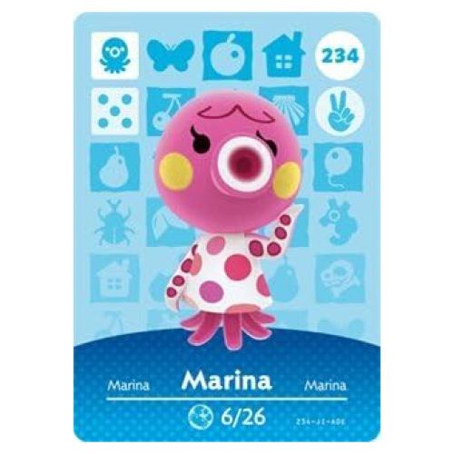 Tarjeta Amiibo Nintendo Animal Crossing Marina 234