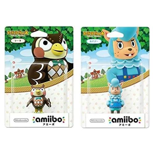 Conjunto 2 Amiibo Animal Crossing Blathers Cyrus Importado
