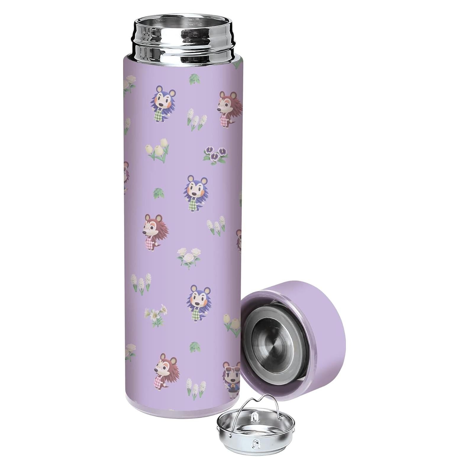 Botella de Agua Acero Inoxidable Controlador Gear 0.5L Floral