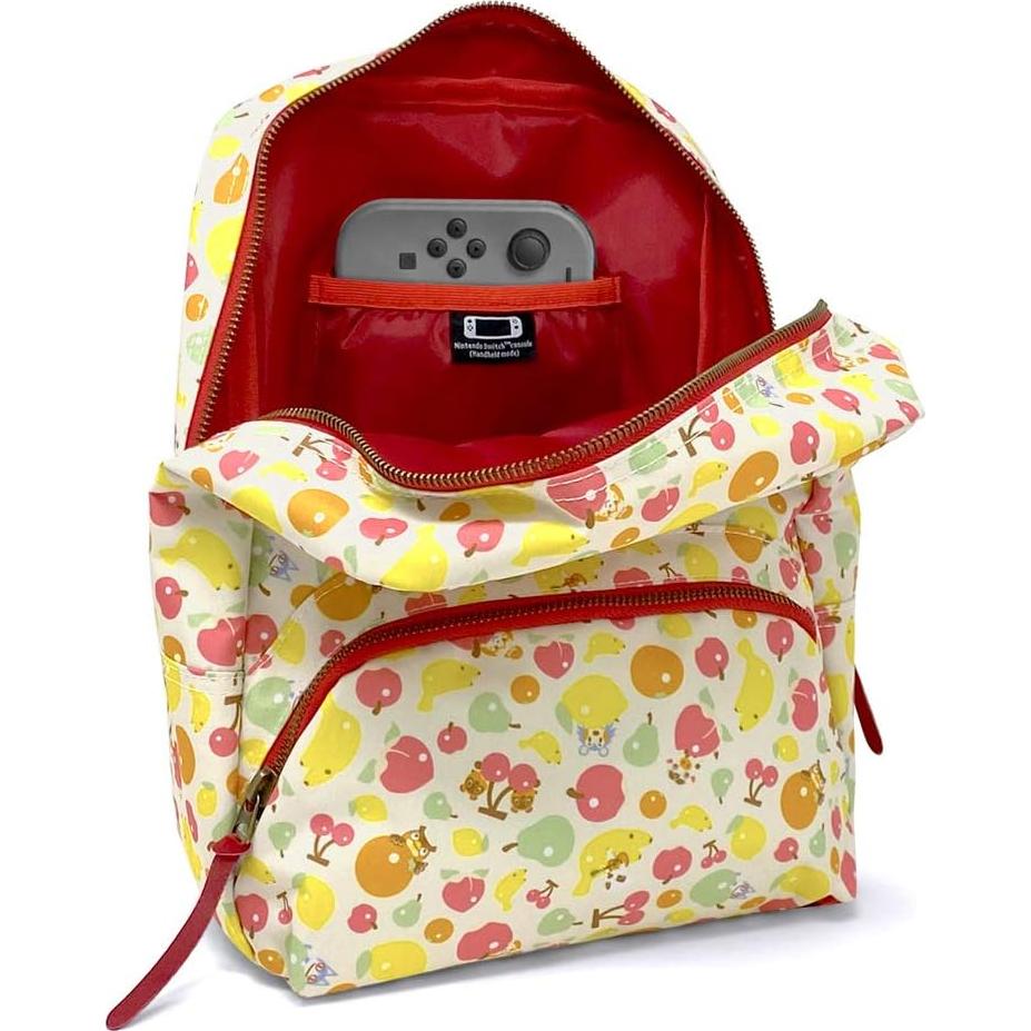 Mochila Pequeña Animal Crossing Controller Gear - Patrón de Frutas