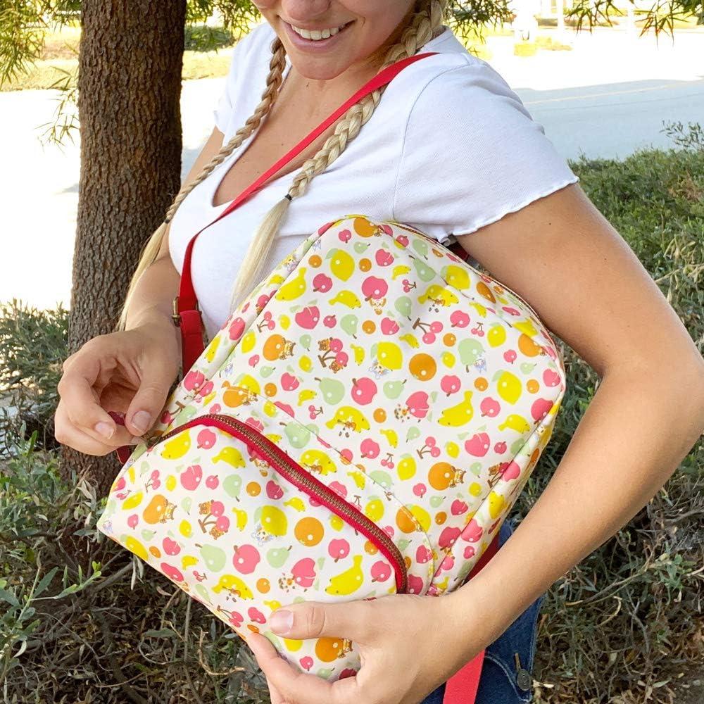 Mochila Pequeña Animal Crossing Controller Gear - Patrón de Frutas