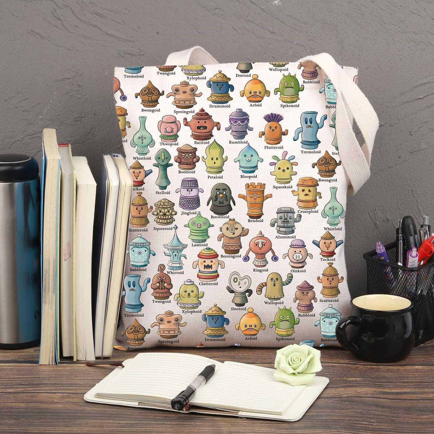 Bolsa Tote de Lona BDPWSS 35x40 cm Gamer ACNH