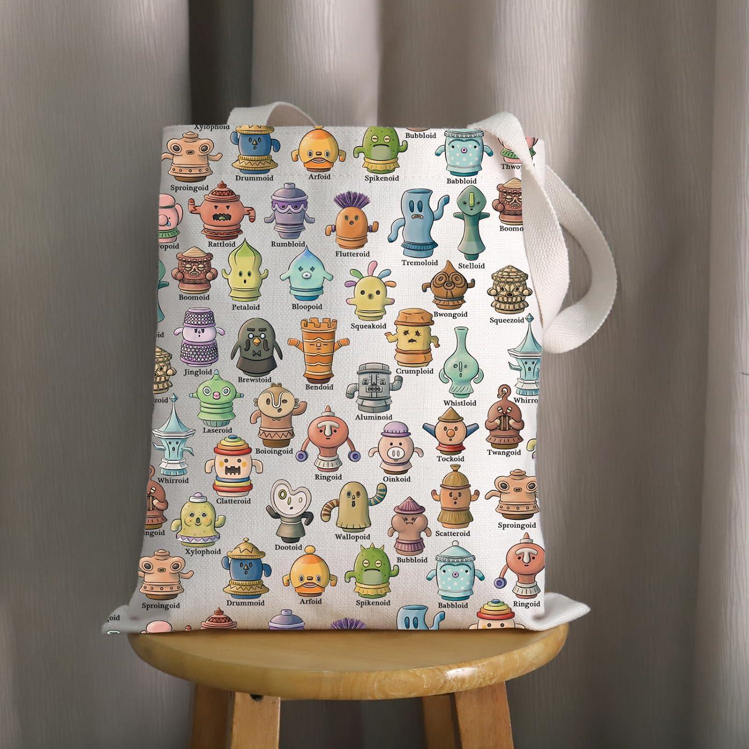 Bolsa Tote de Lona BDPWSS 35x40 cm Gamer ACNH