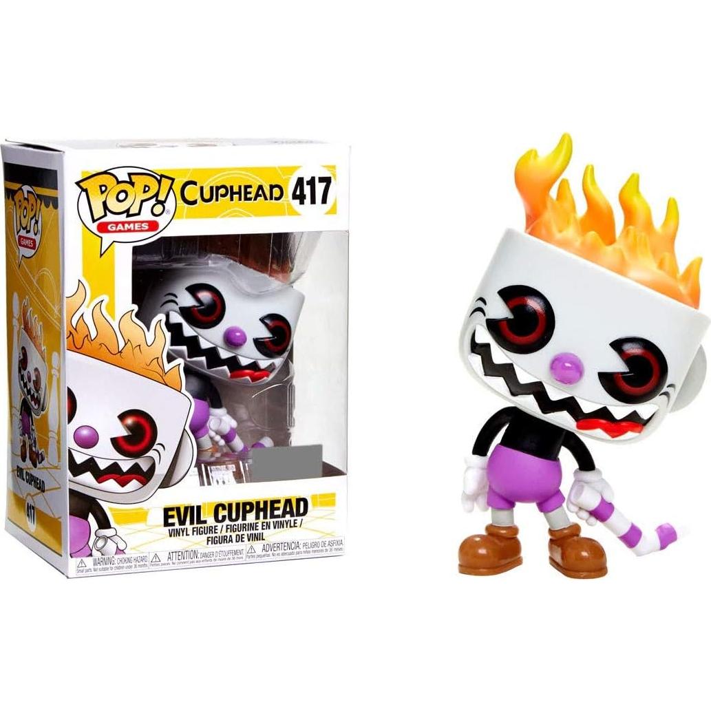Figura Funko Pop! Cuphead Malvado 417 - 181g