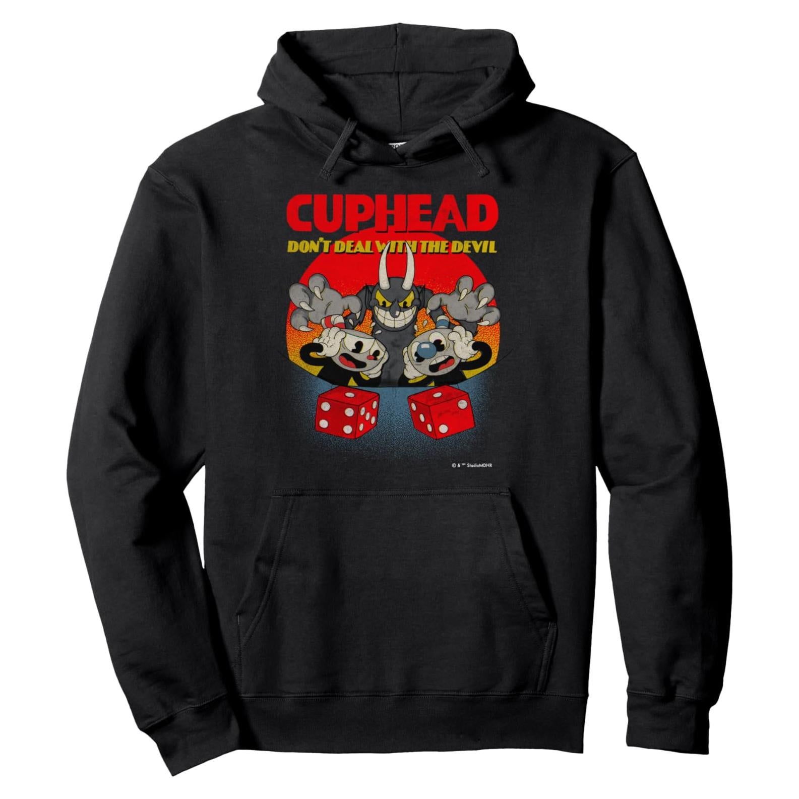 Sudadera con Capucha Cuphead And Mugman Unisex