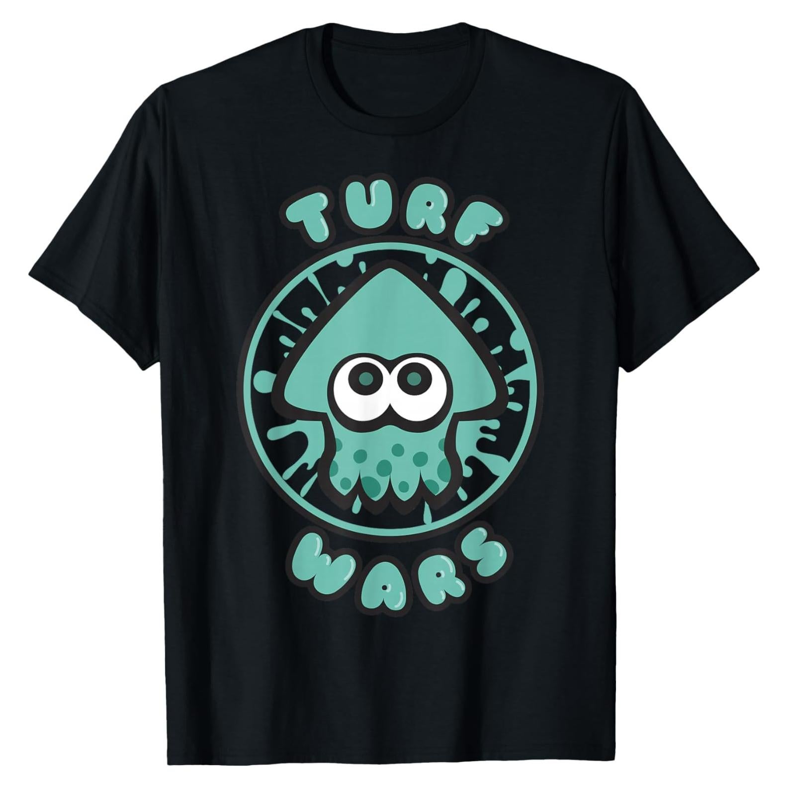Camiseta Gráfica Turquesa Nintendo Splatoon - Licencia Oficial