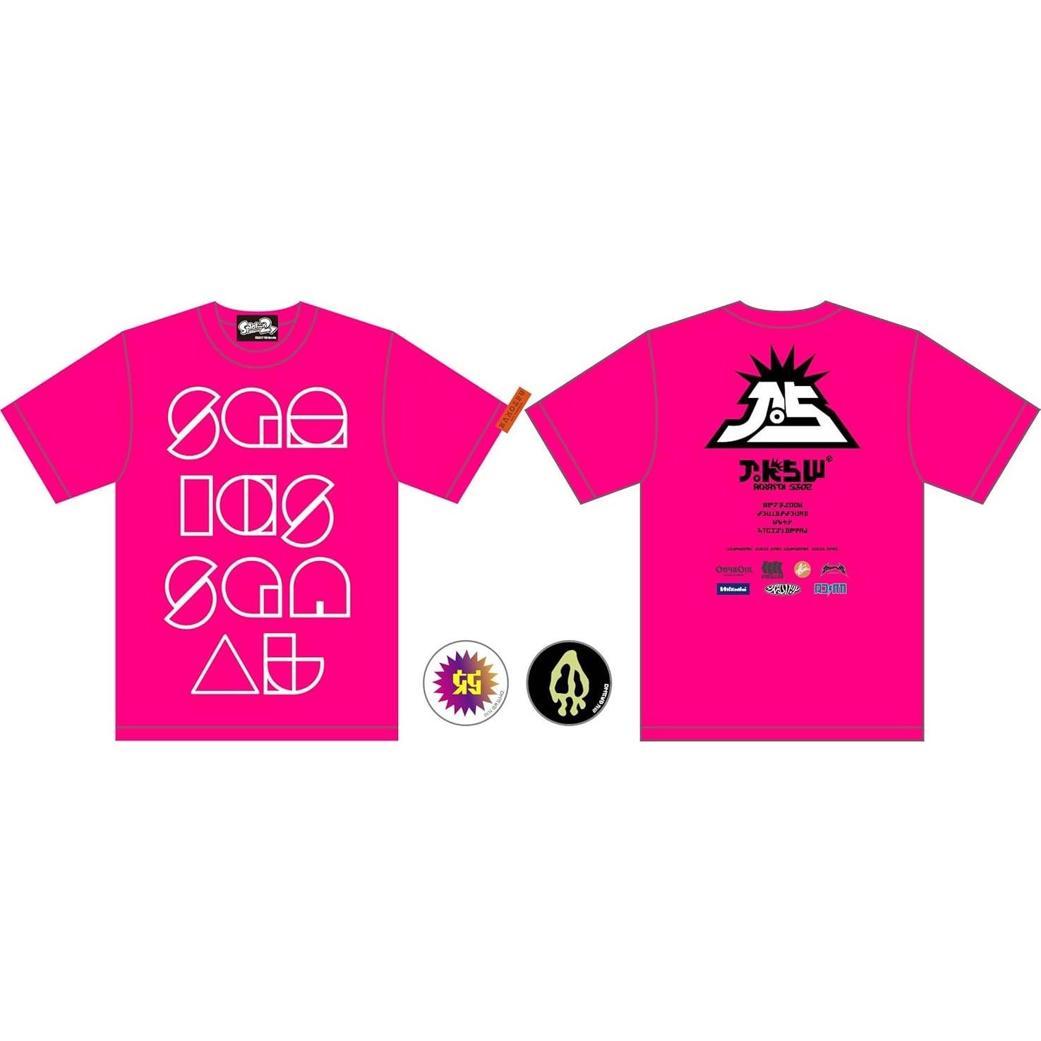 Playera Splatoon 2 Banda SQUIDSQUAD Talla M