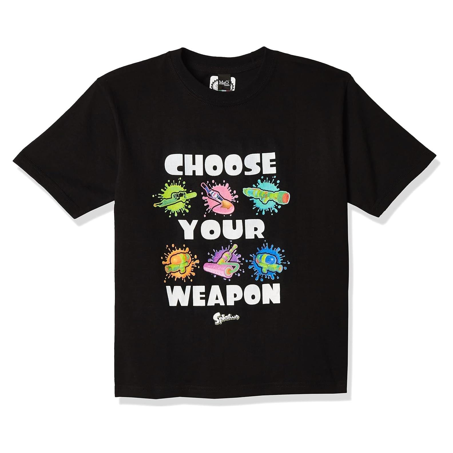 Camiseta Gráfica para Niños Splatoon Nintendo 100% Algodón