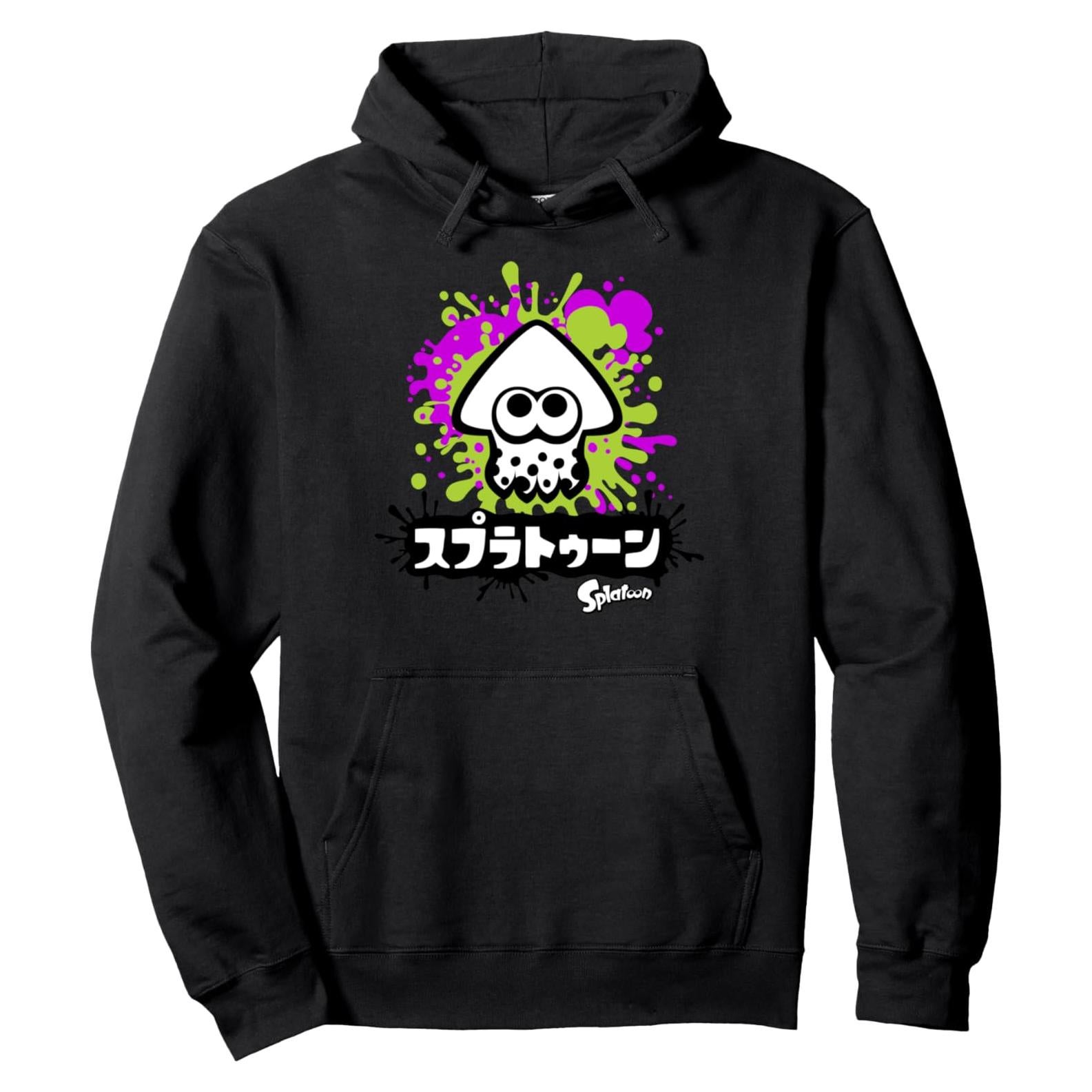 Sudadera con Capucha Unisex Splatoon Inkling - Gráfica Tinta