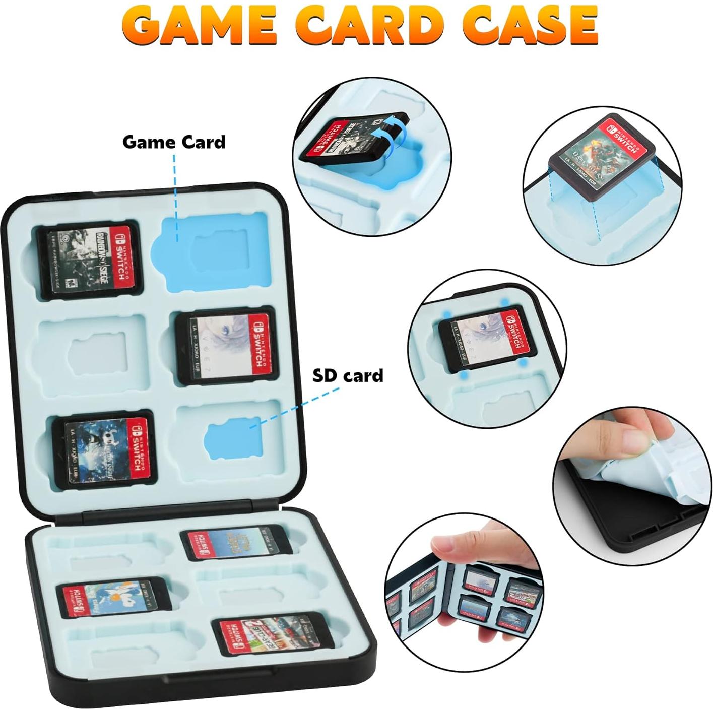 Funda de Transporte GLDRAM para Nintendo Switch OLED - Splatoon 3