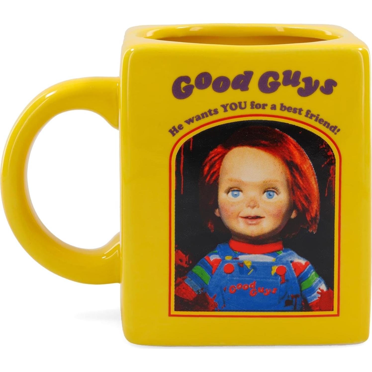 Taza Cerámica Esculpida Chucky Silver Buffalo 590 ml