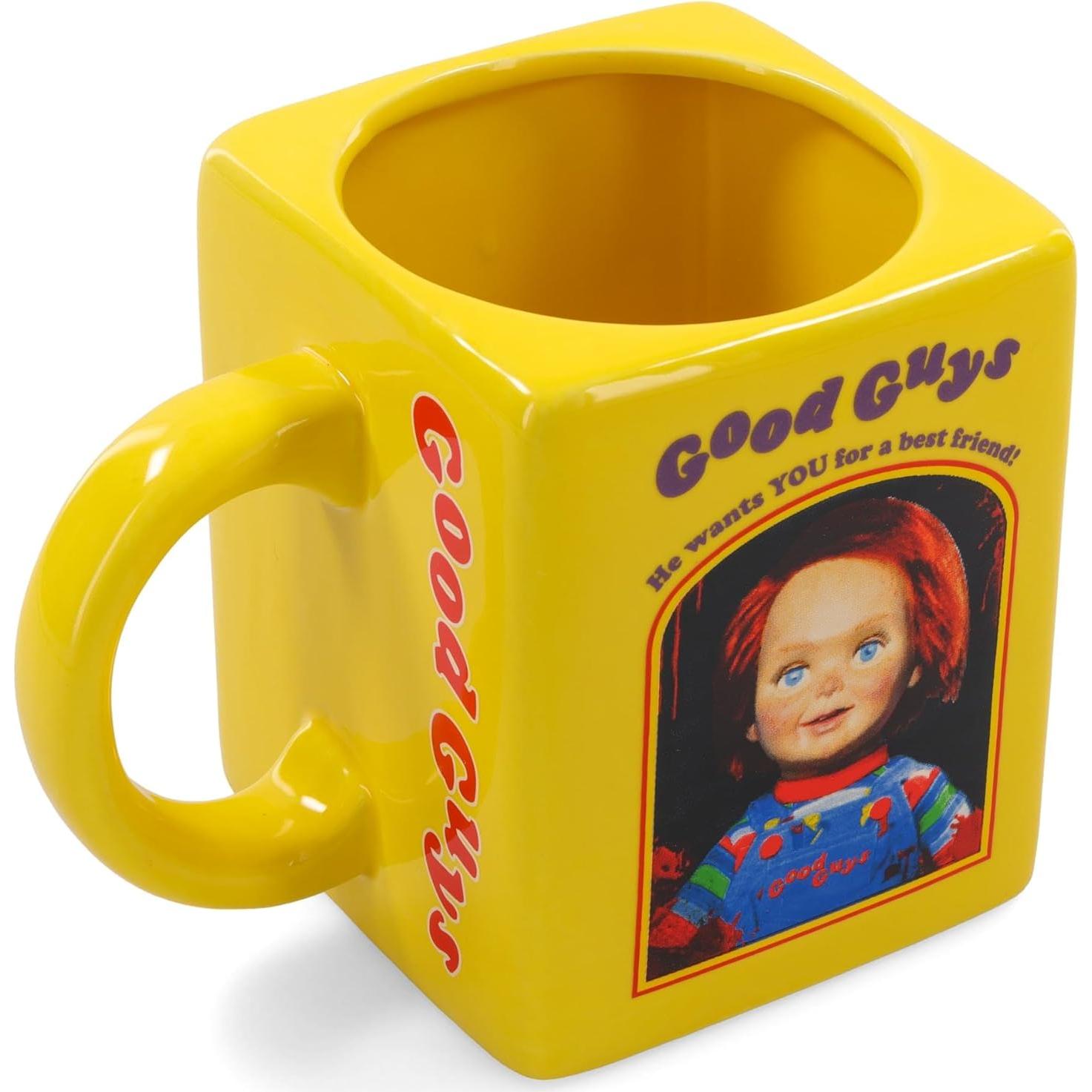 Taza Cerámica Esculpida Chucky Silver Buffalo 590 ml