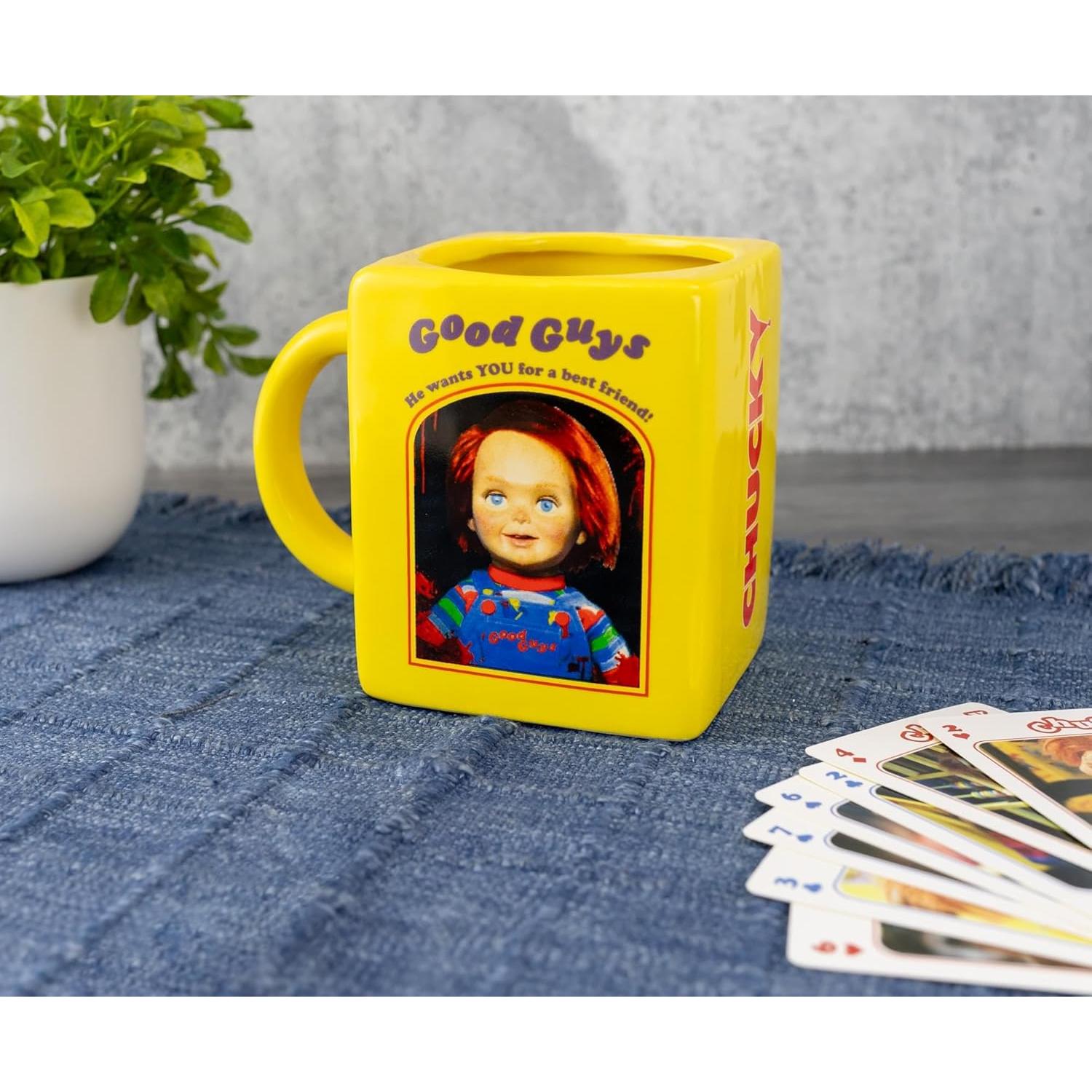 Taza Cerámica Esculpida Chucky Silver Buffalo 590 ml