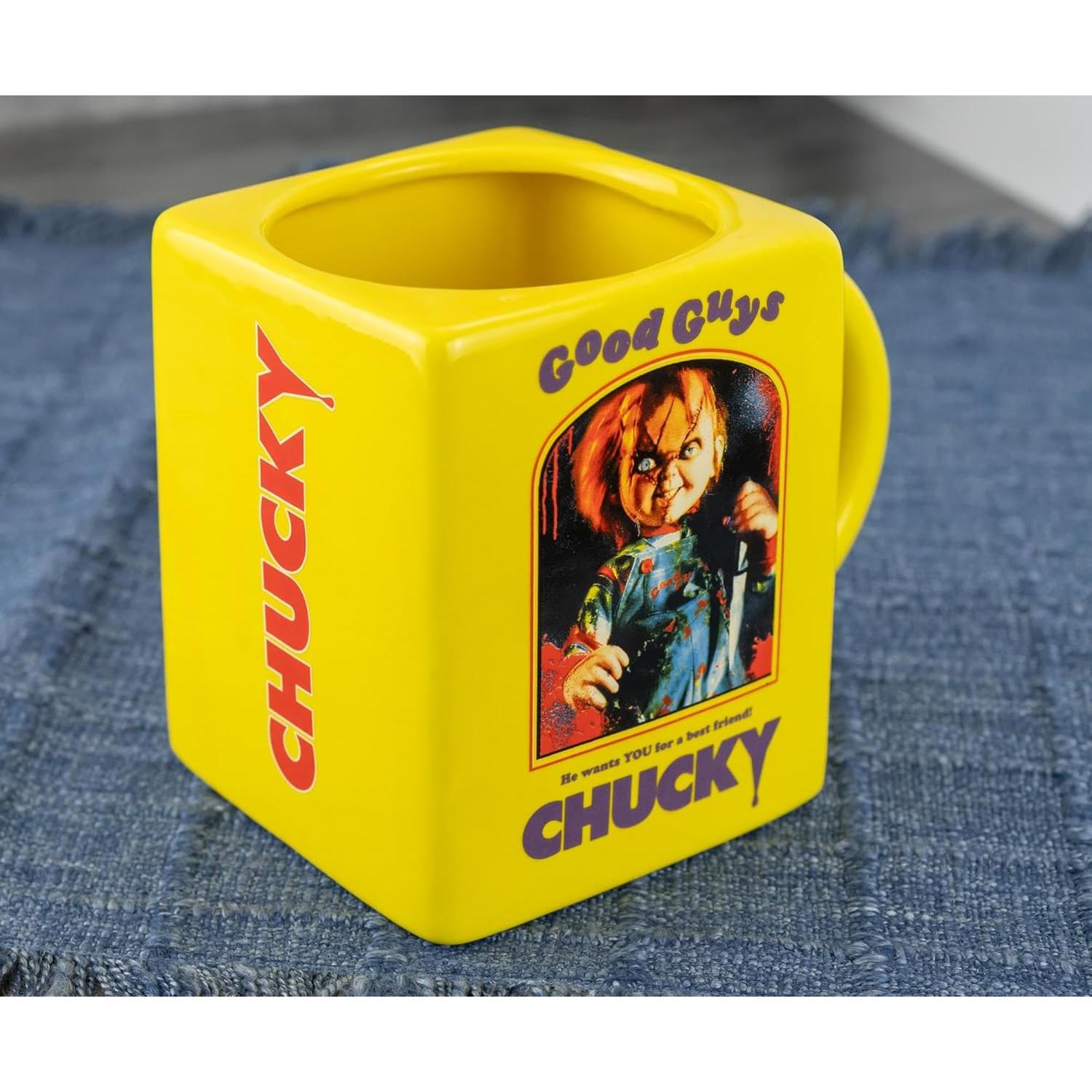 Taza Cerámica Esculpida Chucky Silver Buffalo 590 ml