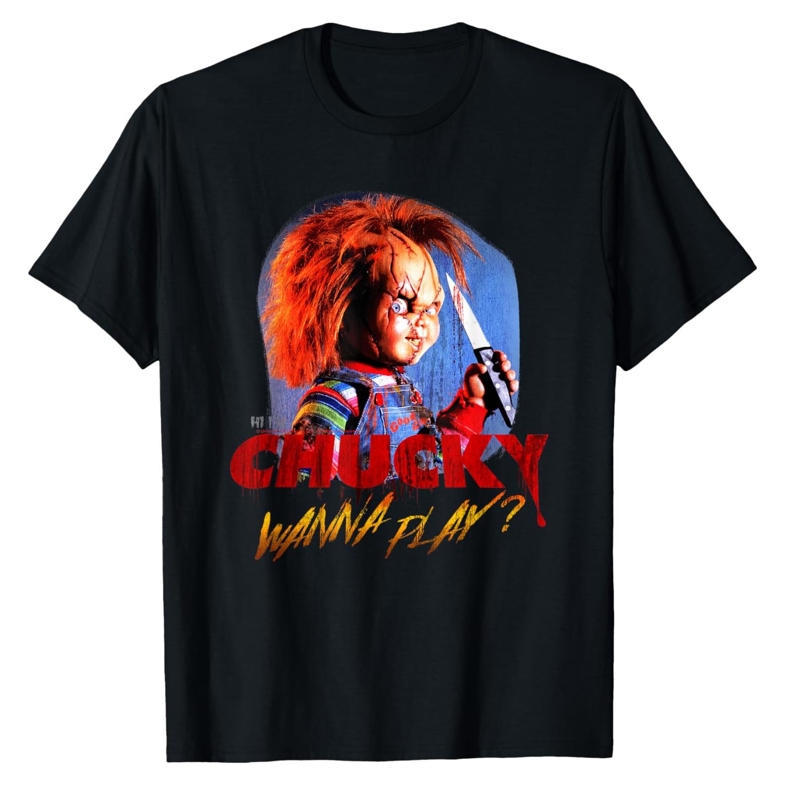 Camiseta de Horror Chucky Child's Play - Diseño Clásico